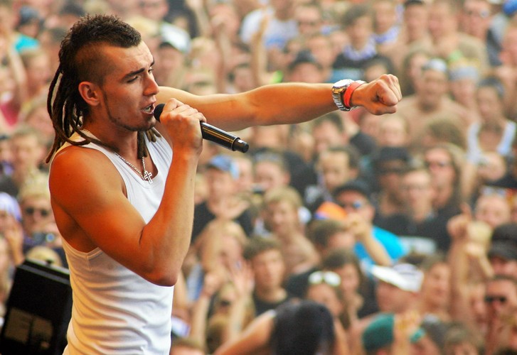 Kamil Bednarek na 19. Przystanku Woodstock