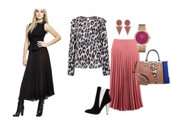 Tej wiosny postaw na plis: STYLIZACJE z plisowaną spódnicą