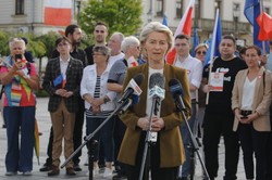 Szefowa KE: Chcę budować z Tuskiem koalicję na rzecz silnej Europy