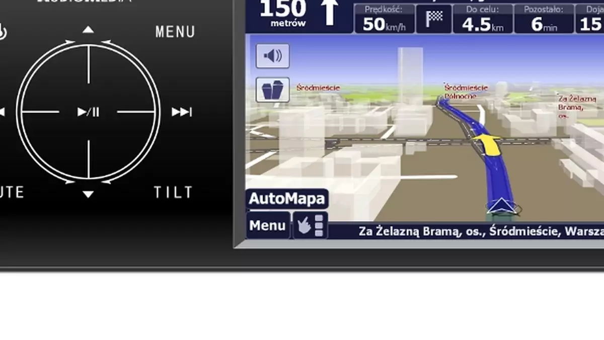 AUDIOMEDIA - Nowe stacje multimedialne z nawigacją GPS
