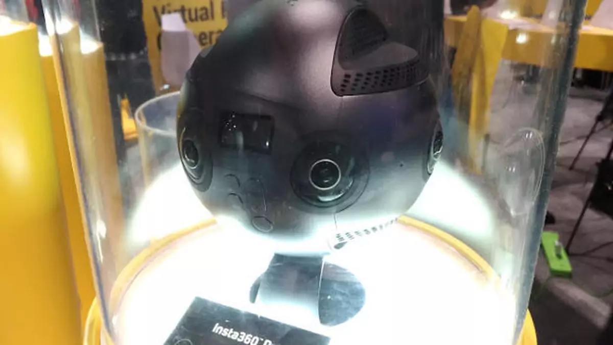 Insta360 Pro - kamera VR z nagrywaniem wideo w 360 stopniach i 8K (CES 2017)