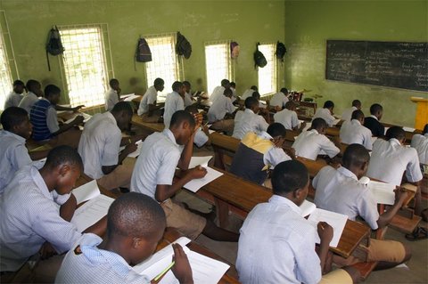 Candidates writing West Africa Senior School Certificate Examination (Punch)