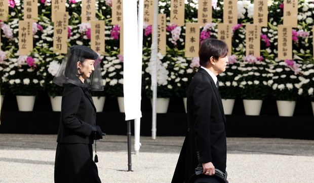 Sahrana princeze Juriko - krunska princeza Kiko i princ Akišino