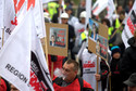 RUDA ŚLĄSKA PROTEST GÓRNIKÓW (protest górników)