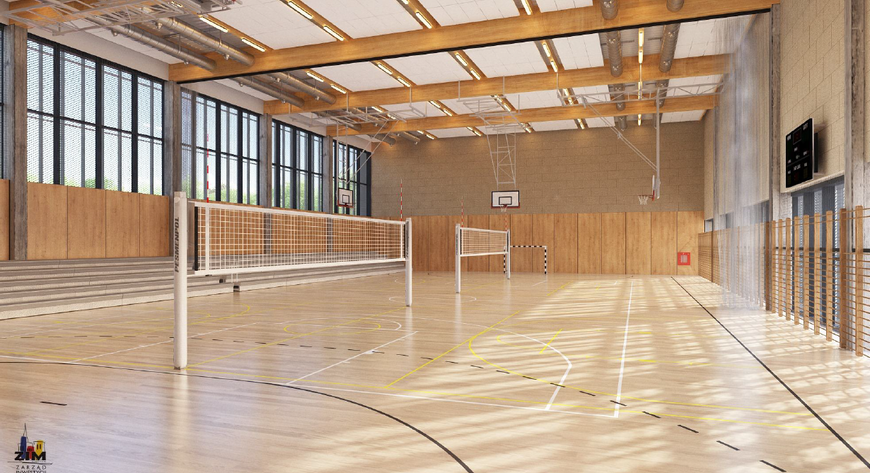 W liceum ma powstać piękna sala gimnastyczna