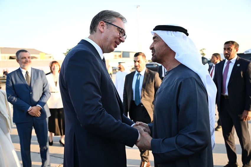Muhamed Bin Zajed u poseti Beogradu