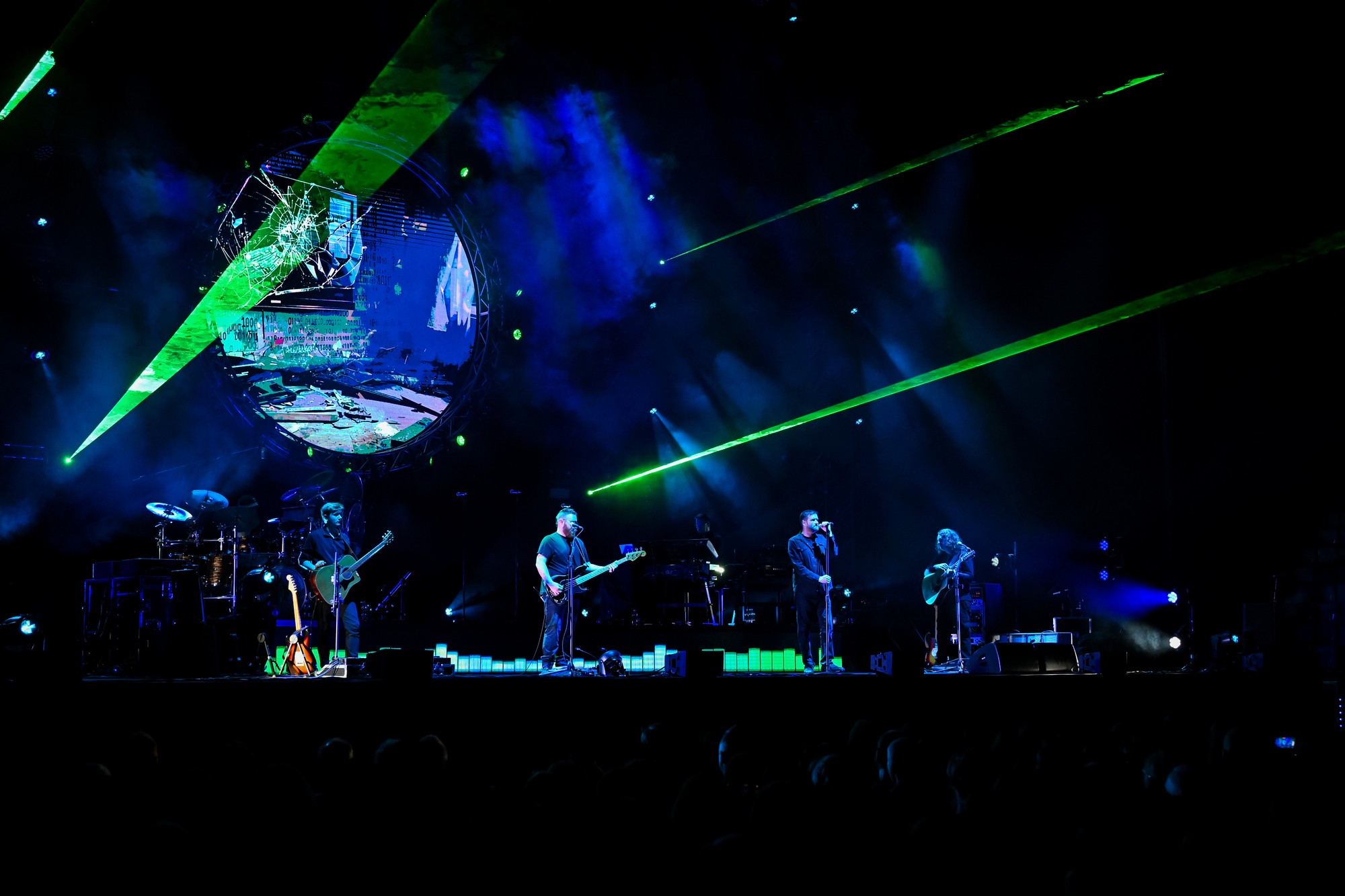 Na snímke vystúpenie hudobnej skupiny Australian Pink Floyd Show 1. marca 2025 v Bratislave.