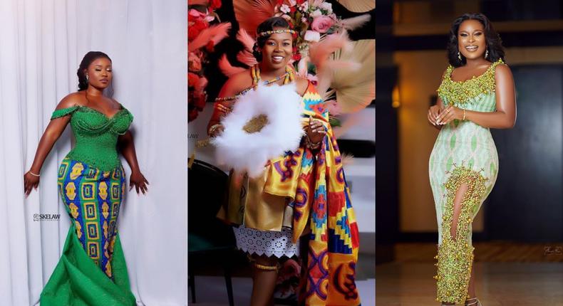 Kente styles that took over the 'gram in September