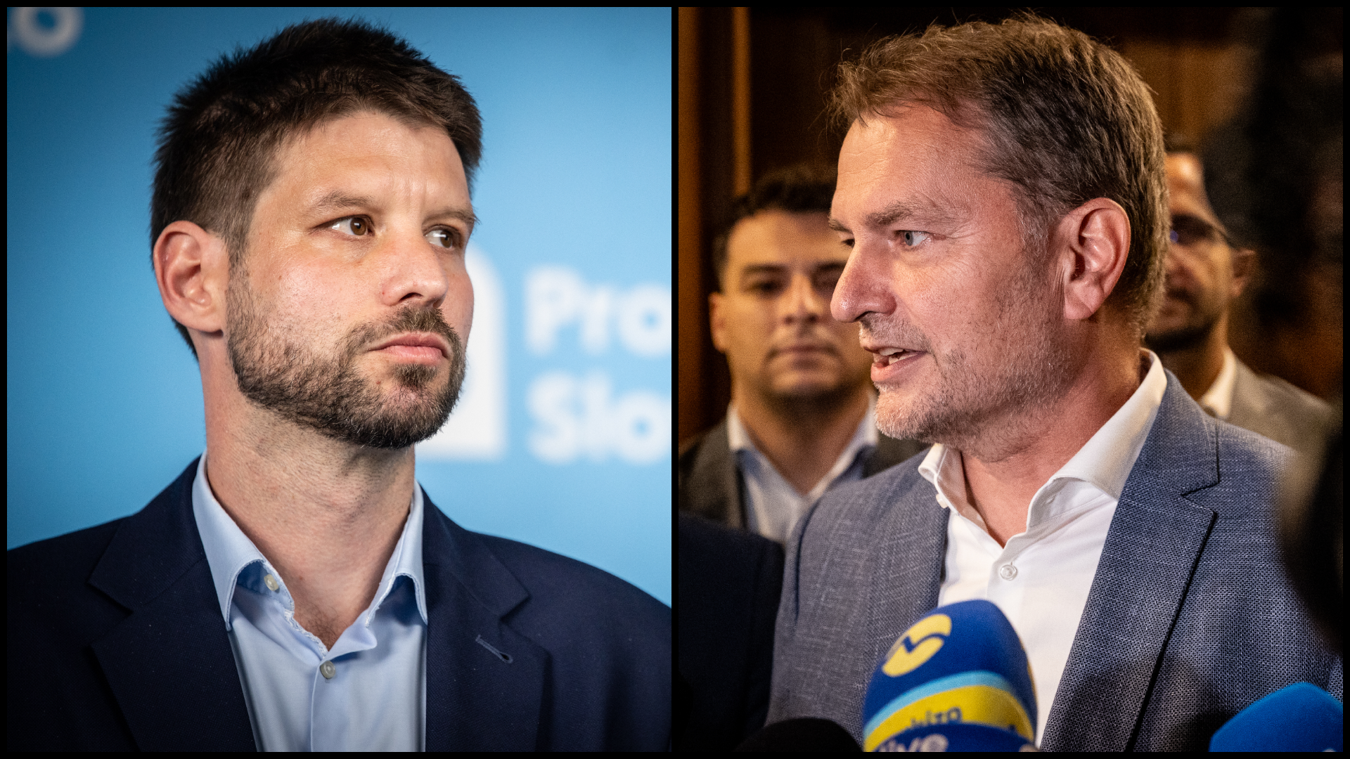 Michal Šimečka a Igor Matovič