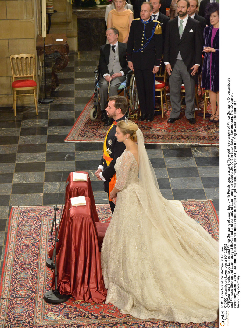 Ślub następcy tronu Luksemburga Wilhelma i jego wybranki Stephanie de Lannoy