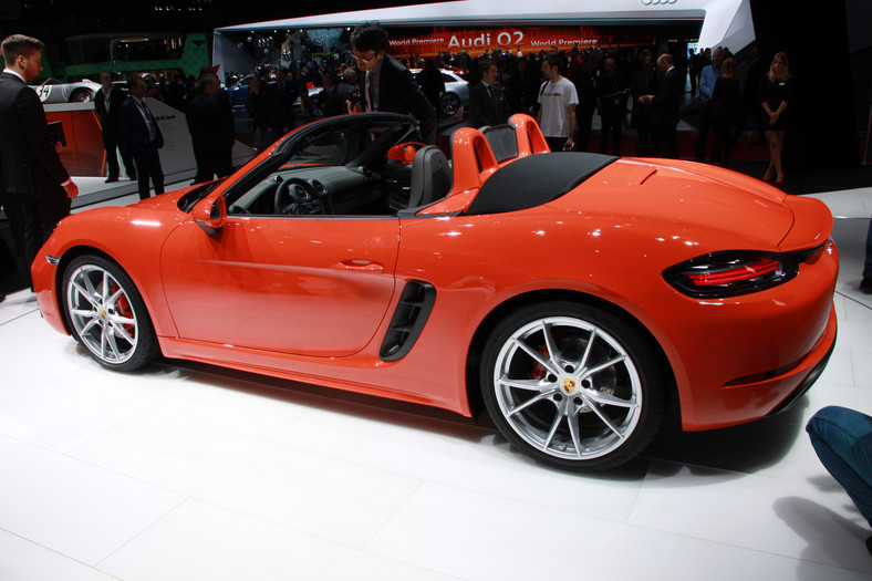 Porsche 718 Boxster (Targi Genewa 2016)