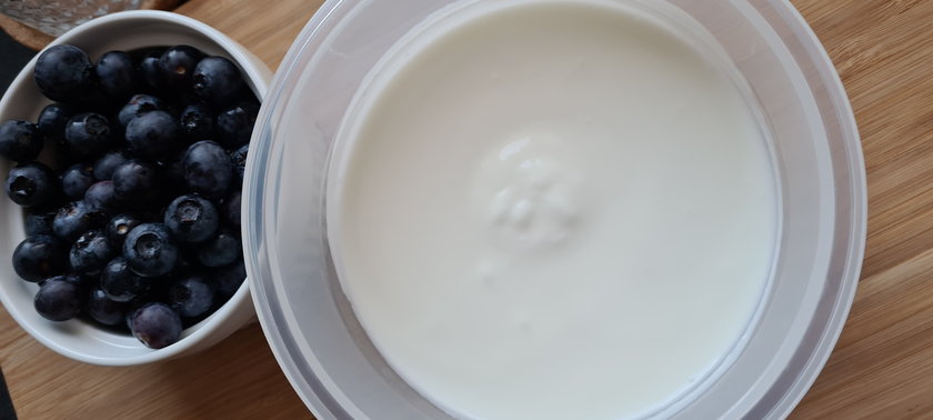 Jogurt przygotowany w szybkowarze