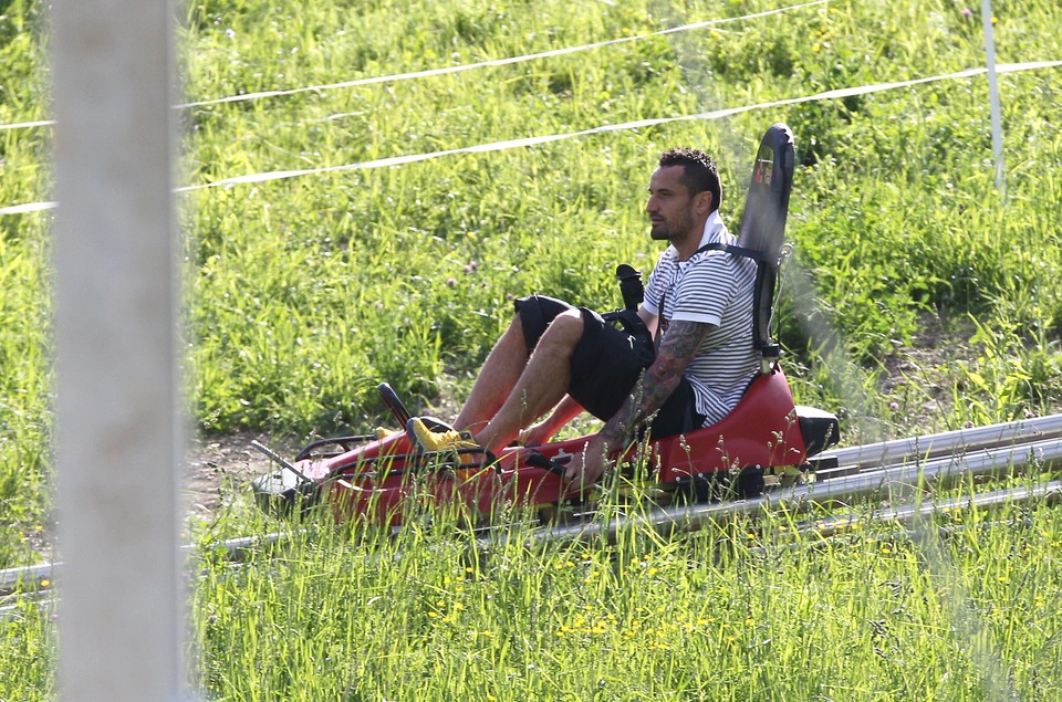 Kadra Smudy na rollercoasterze