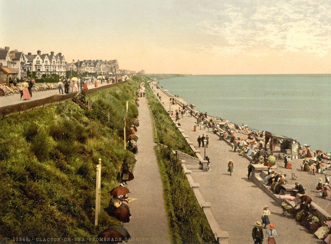 Engleska plaža 1900.