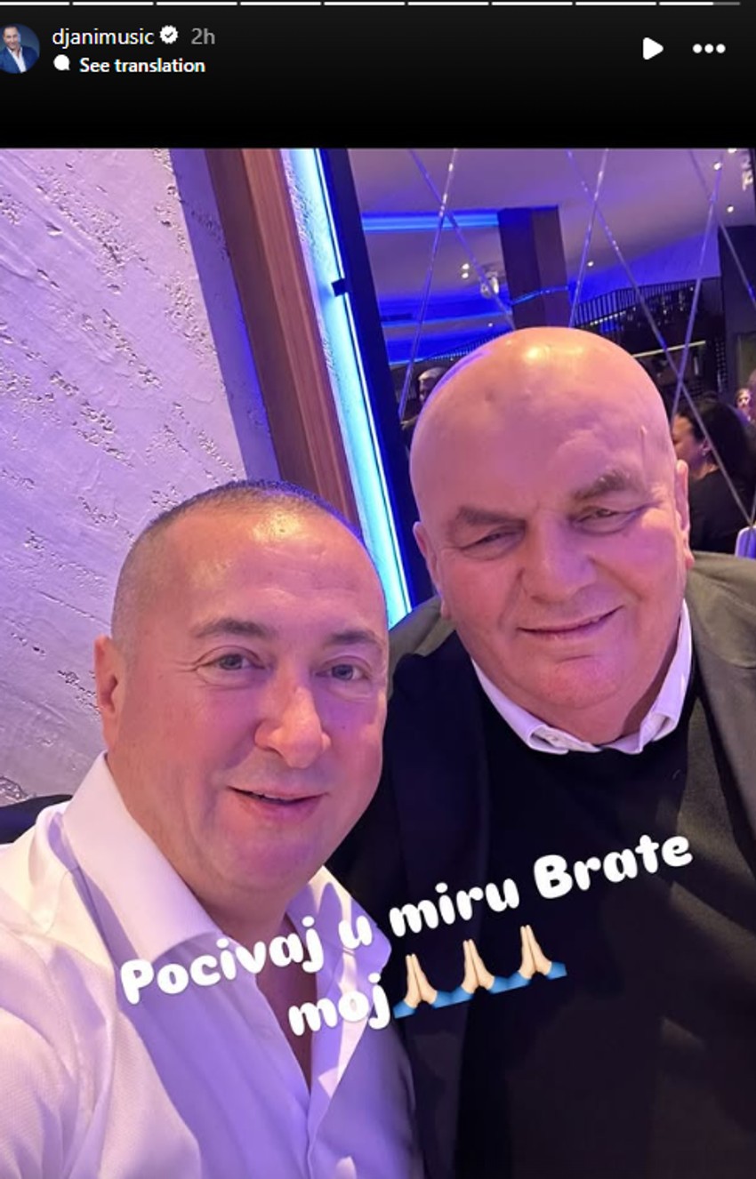 Đani se oprostio od Palme