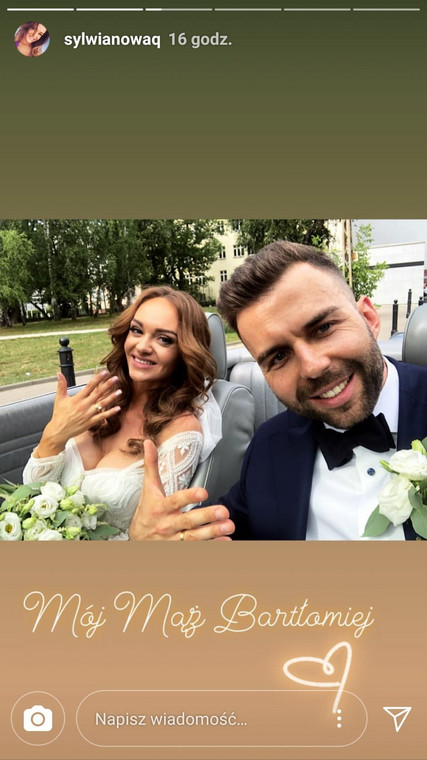 Sylwia Nowak wyszła za mąż