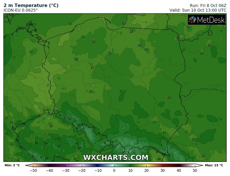 Temperatura wciąż niska