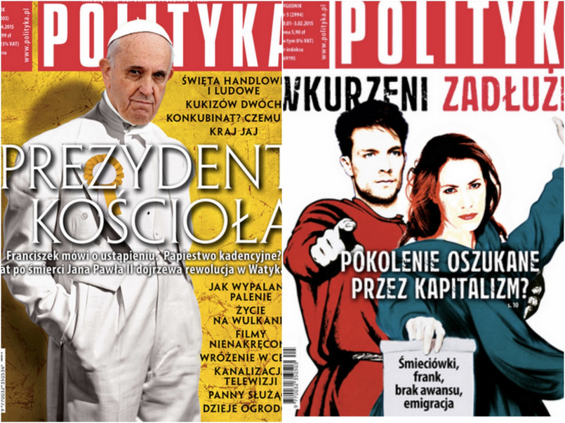 Okładki Polityki