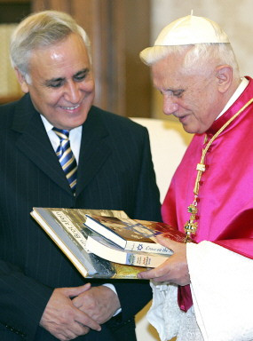 VATICAN-ISRAEL-POPE-KATSAV