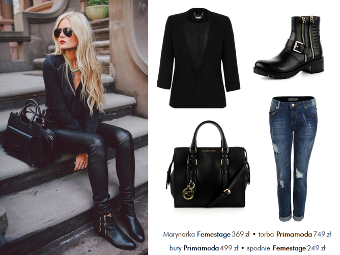 Jesienny glam rock. STYLIZACJE