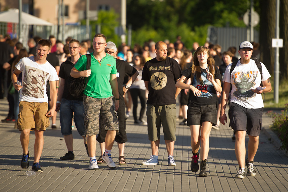 Publiczność na Impact Festival 2014 - dzień pierwszy