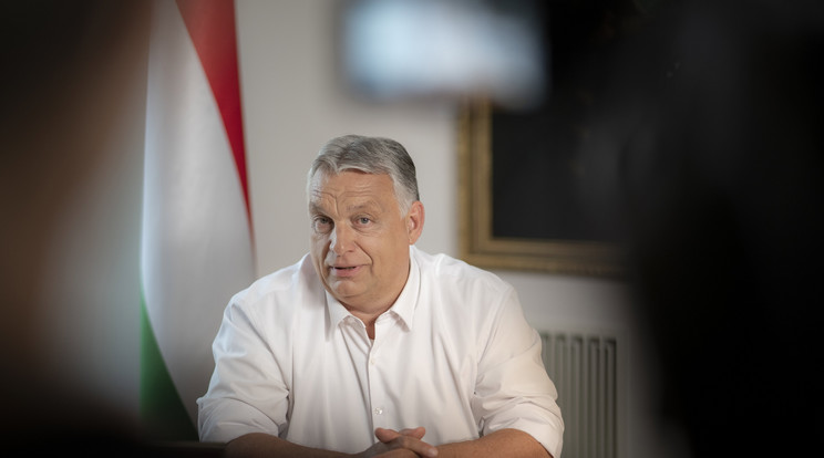 Rezsivédelmi és honvédelmi alap létrehozását jelentette be Orbán Viktor / Fotó: MTI/Miniszterelnöki Sajtóiroda/Benko Vivien Cher