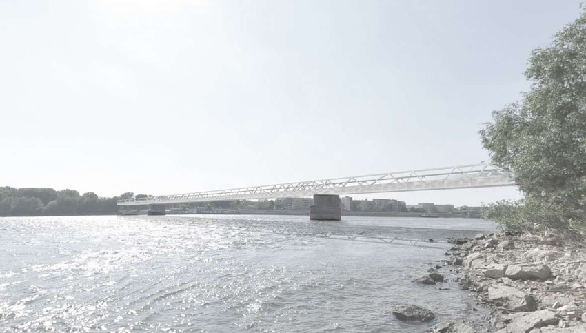 Pešačko - biciklistički most u Novom Sadu