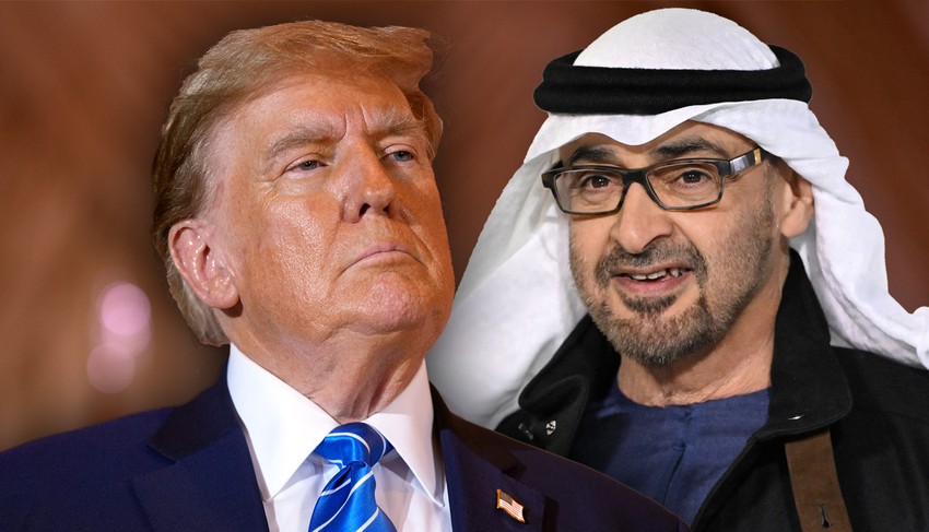 šeik Mohamed bin Zajed Al Nahjan i  Donald Tramp