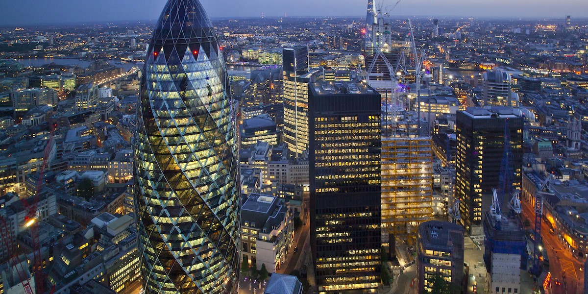 Banks and tech firms in London are subletting heaps of office space amid Brexit uncertainty