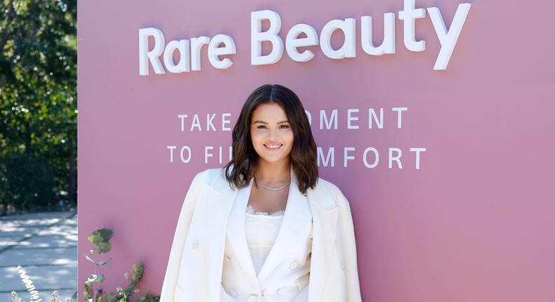 Selena Gomez attends a Rare Beauty event in Beverly Hills, California.Stefanie Keenan/Getty Images