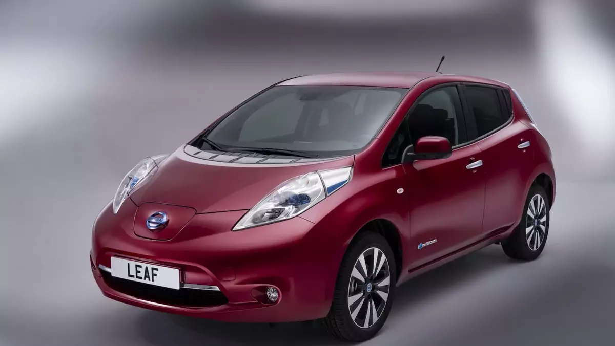 Nissan Leaf na zdjęciach