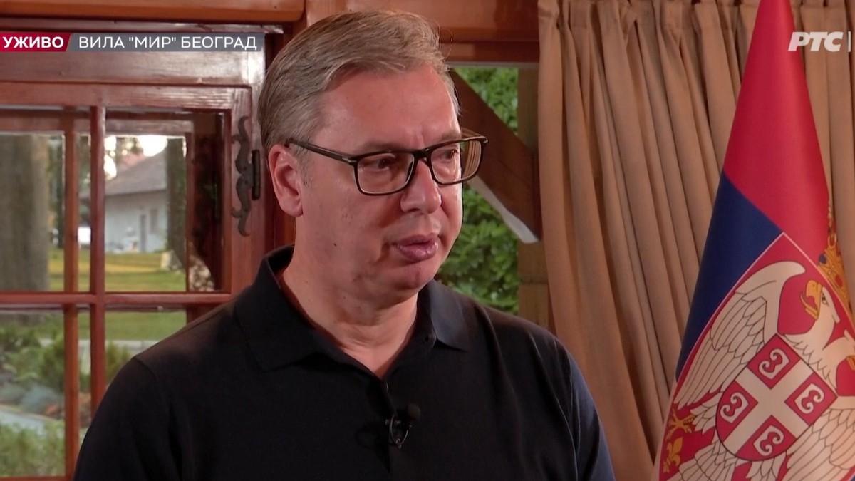 Aleksandar Vučić na Dnevniku