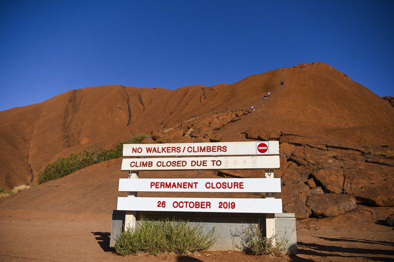 Zakaz wspinaczki na Uluru