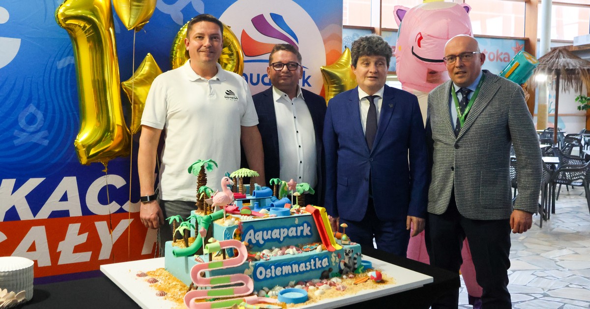 Aquapark Wrocław osiągnął pełnoletność! I ma na siebie plan