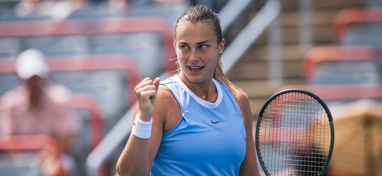 Turniej WTA w Montrealu: Sabalenka lepsza od Azarenki w ćwierćfinale