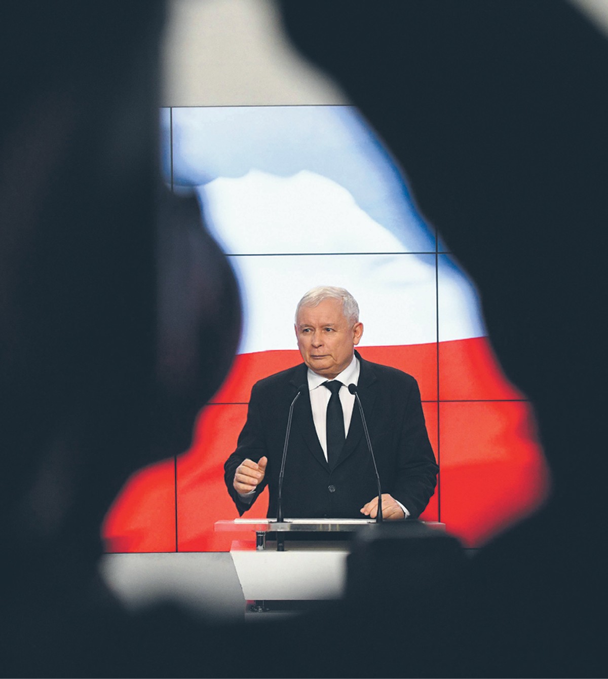 Prezes PiS Jarosław Kaczyński.