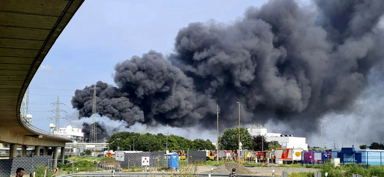Potężny wybuch w parku przemysłowym w Leverkusen. Zginęła jedna osoba
