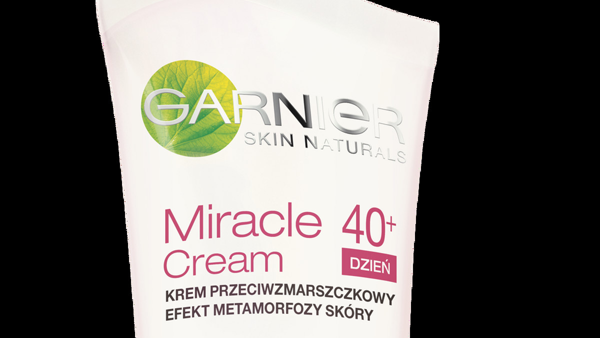 Garnier opracował swój pierwszy preparat przeciwstarzeniowy skutecznie odnawiający skórę twarzy już przy pierwszym użyciu! Zespół naukowców Garnier dokonał przełomu w walce z oznakami starzenia, projektując innowacyjny Miracle Skin Cream - kosmetyk do pielęgnacji skóry, gwarantujący natychmiastowo widoczne efekty.