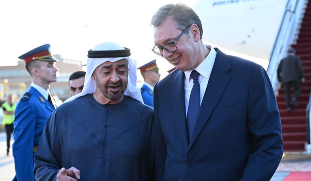 Muhamed Bin Zajed u poseti Beogradu