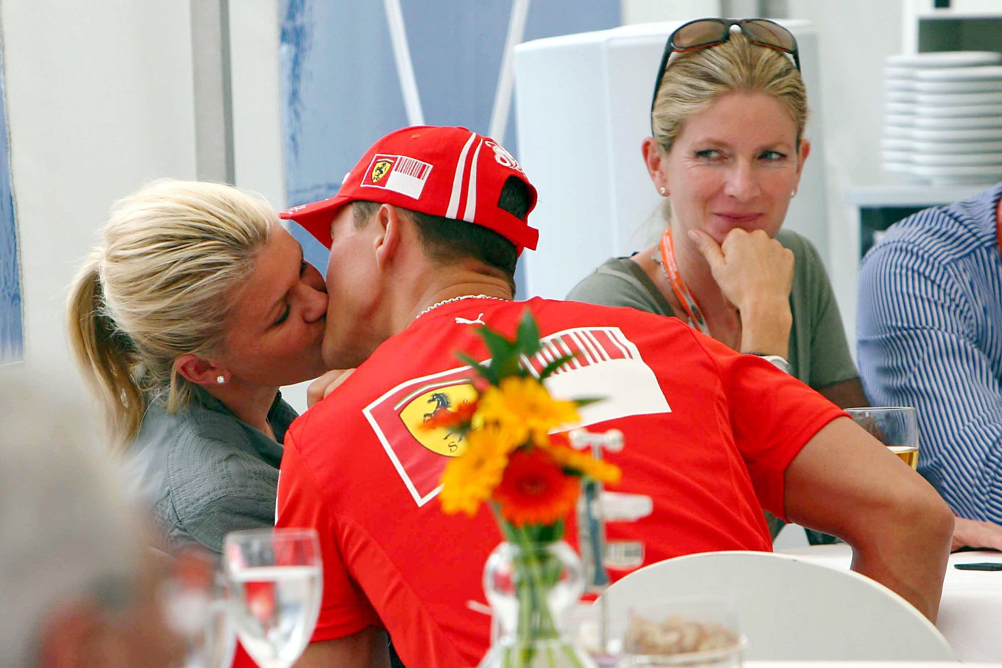 Corinna Schumacher a Michael Schumacher.
