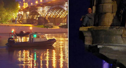 Co ten mężczyzna robił na  moście? Sprawy przyjęły nieoczekiwany obrót