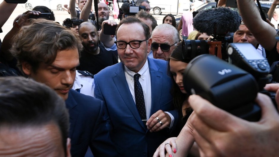 Kevin Spacey w Londynie (16.06.2022)