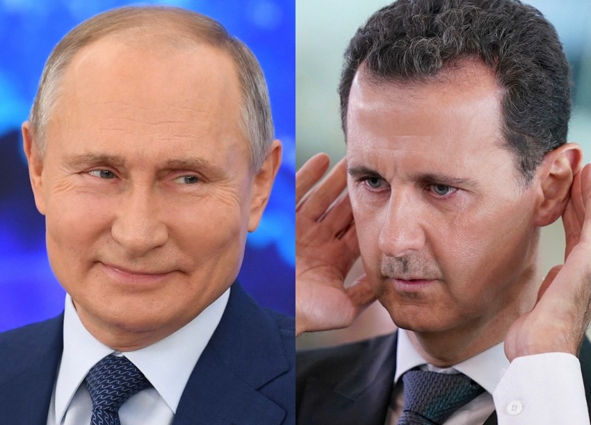 Vladimir Putin, Bašar al Asad