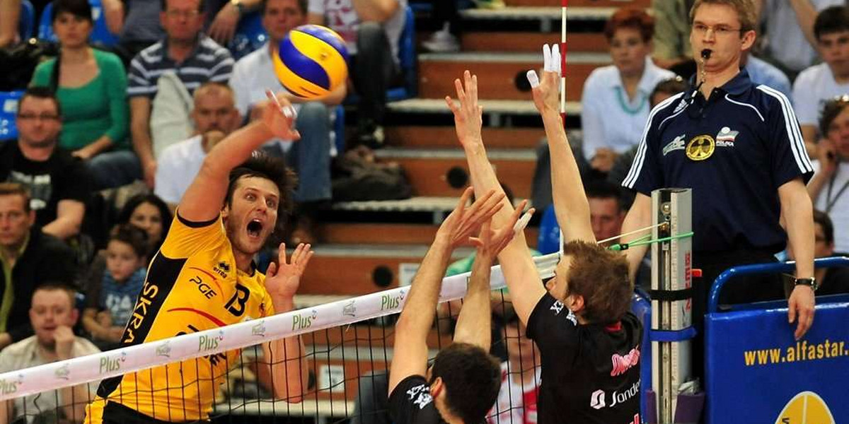 Skra Bełchatów walczy w Łodzi o zwycięstwo w siatkarskiej Lidze Mistrzów