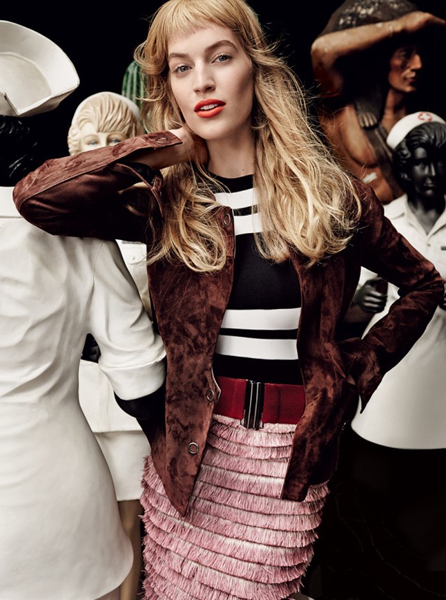 Axente Vanessa Antwerpenben hipnotizál az ősz kulcsdarabjaiban