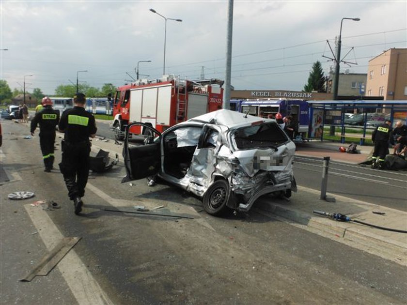 Nie wiadomo dlaczego kierowca się nie zatrzymał