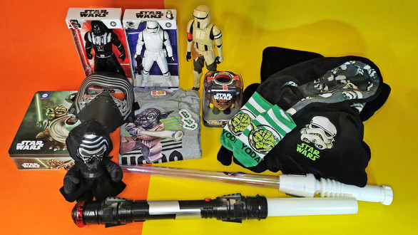 Lexibook TW35SW Walkie Talkie im Star Wars Design Darth Vader Spielzeug 
