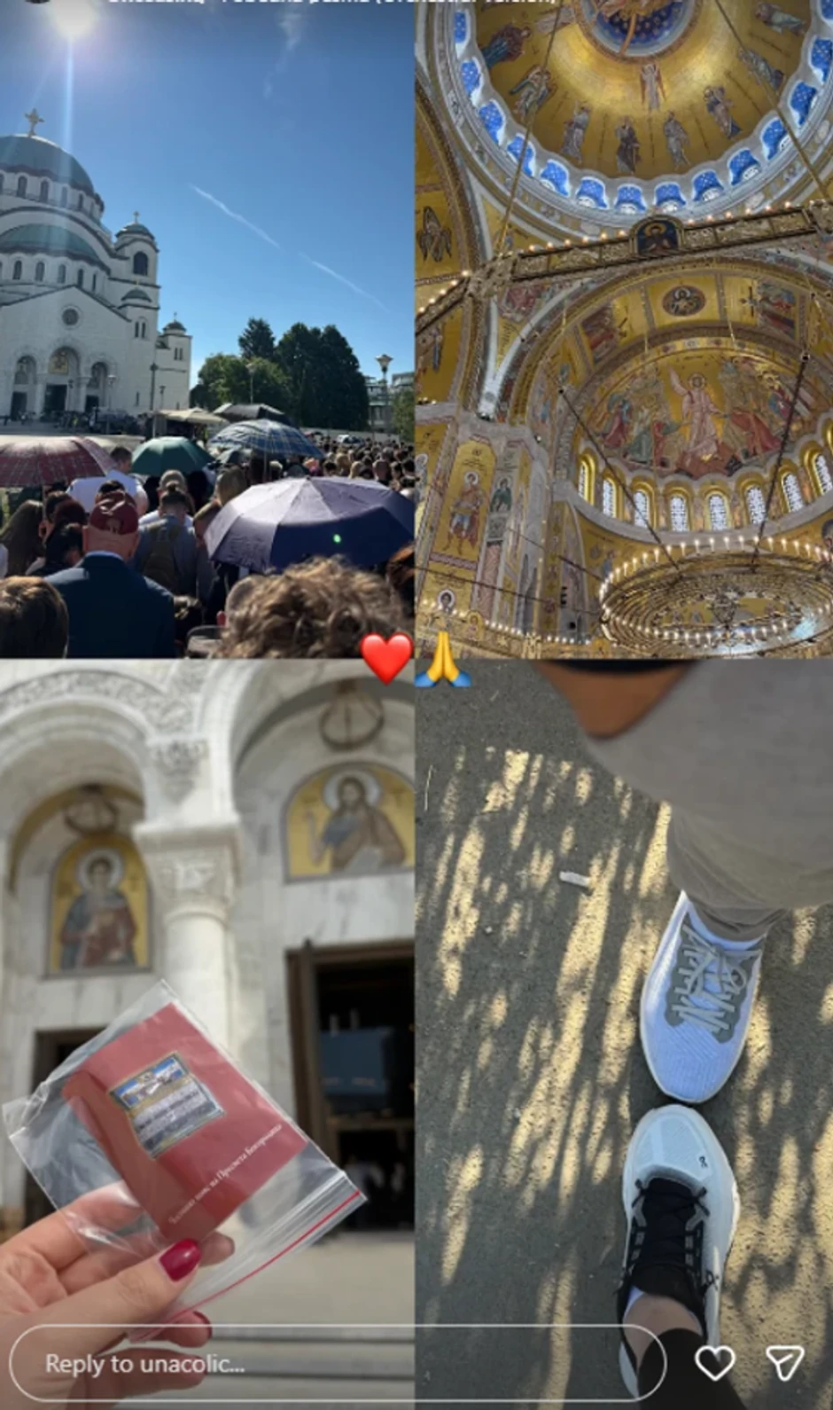 Una Čolić, objava