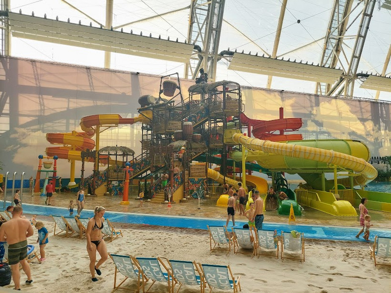 Plac zabaw w części Morza Południowego