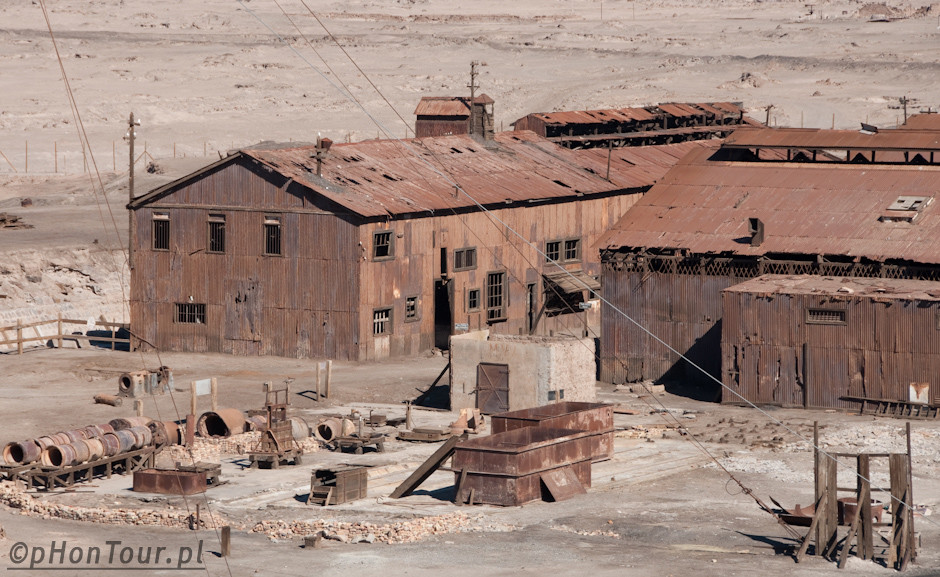 Chile - Humberstone – miasto widmo